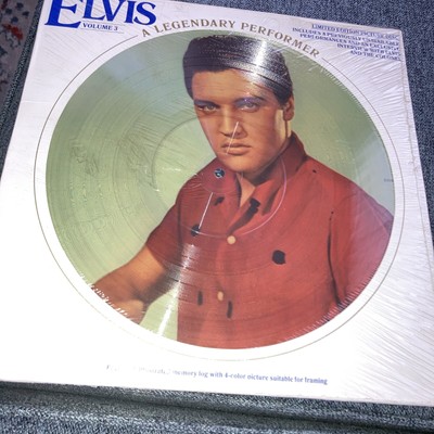 ELVIS PRESLEY   A LEGENDARY PERFORMER - VOLUME 3 - RCA CPL 1-3082 Pic Disc MINT