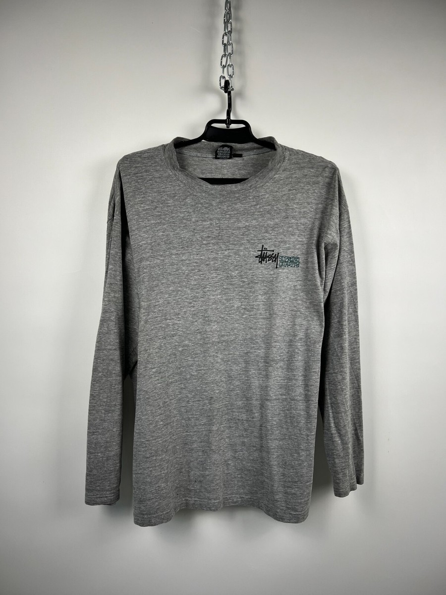 Stussy Supreme Quality Vintage 90s Longsleeve T-Shirt Size S Stussy Supreme Quality Vintage 90s Longsleeve T-Shirt Size S