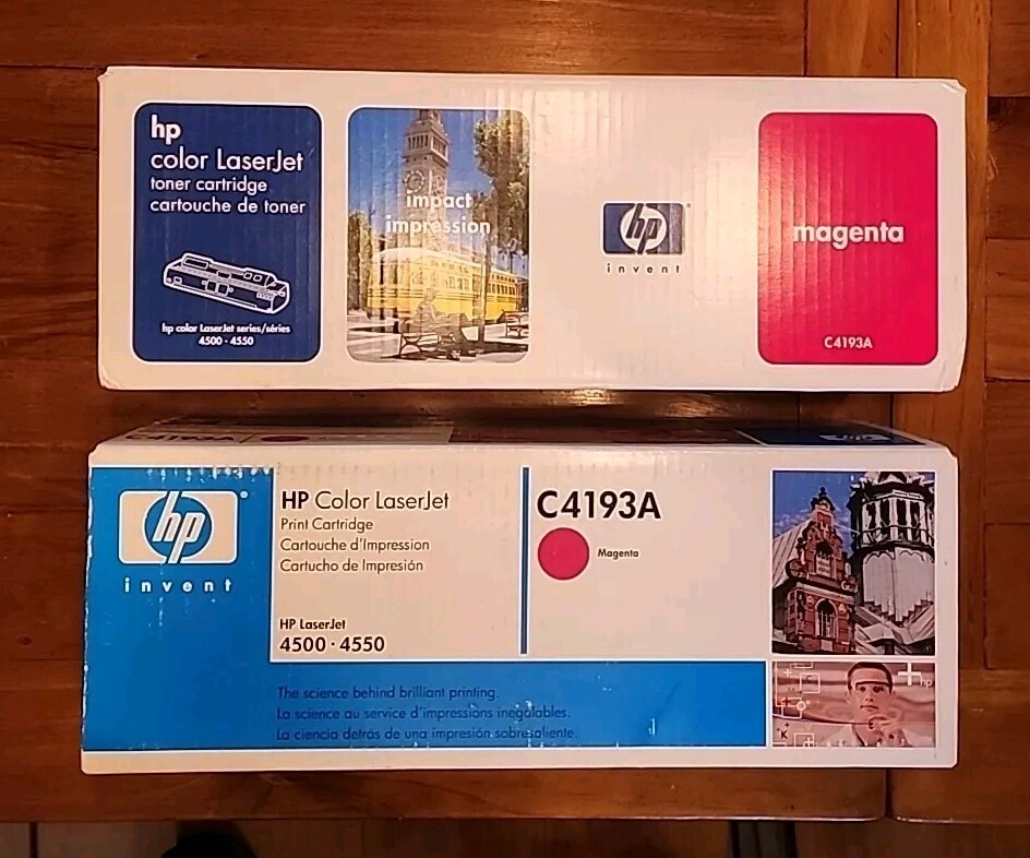 HP Color LaserJet Magenta Toner Cartridge C4391A 2-Pack Save Now-image