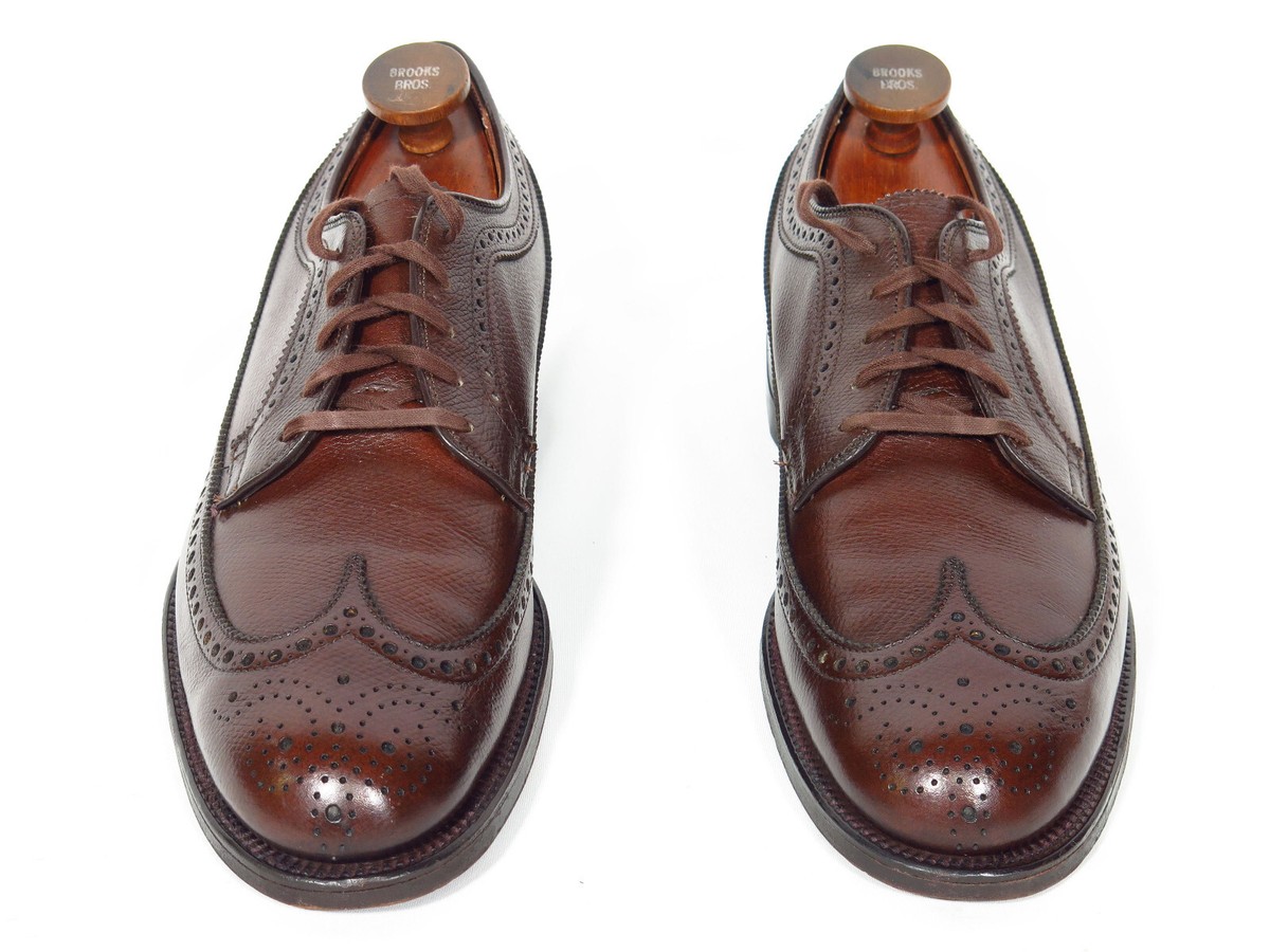 Alden Men's 639 Brown Alpine Grain Long Wing Blucher, 9 A | eBay