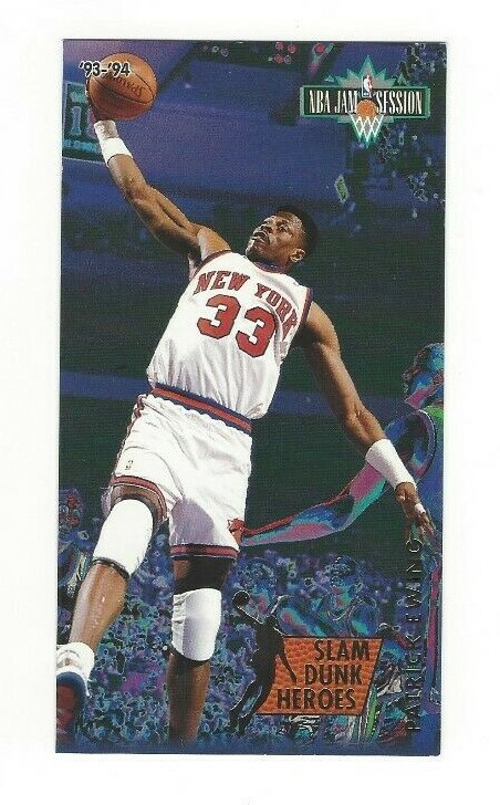1993-94 JAM SESSION BASKETBALL SLAM DUNK HEROES INSERT SERIES SINGLES
