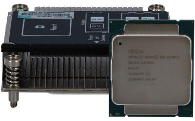HP - 726989-B21 - HP BL460c Gen9 Intel? Xeon? E5-2670v3 (2.3GHz/12-core/30MB/120