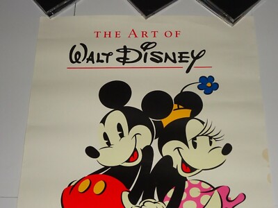 ART OF WALT DISNEY Poster Mickey Minnie Mouse Art One Images