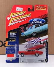 Johnny Lightning 1966 Ford Fairlane 500 Sedan RED (2017) CLASSIC GOLD 1:64