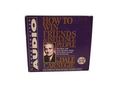 How to Win Friends & Influence People Dale Carnegie 8 CD Audiobook Unabridged