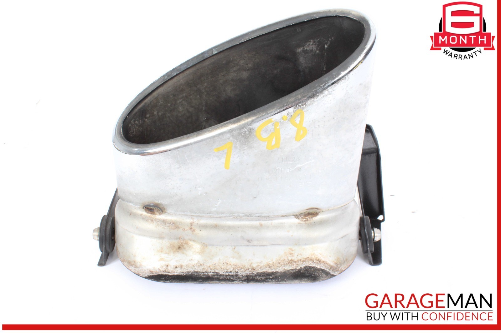 03-12 Bentley Continental GTC Exhaust Muffler Tips Left and Right Set OEM