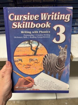 3rd Grade Cursive Writing Skillbook ABeka