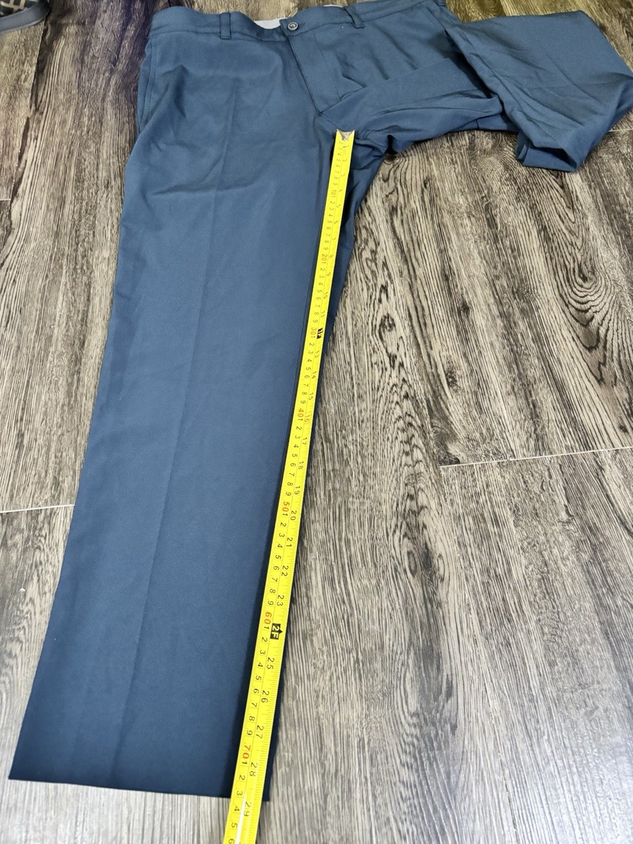 Ben Hogan Men’s 34x30 Blue Stretch Straight‑Leg Pants – Casual Performance View 4