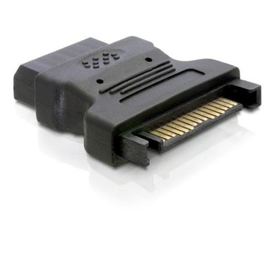 DeLock Adapter Konverter SATA 15pin Strom auf IDE 4pin