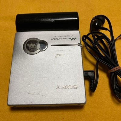 Sony MZ-E710 Walkman Portable MD Audio Player Silver Tested Used