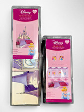Disney Princess Wall Decal Lot Castle Mural  Wall Art NIP Imperial USA
