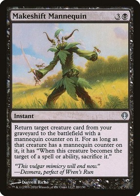 Makeshift Mannequin NonFoil Archenemy 20 NM MTG