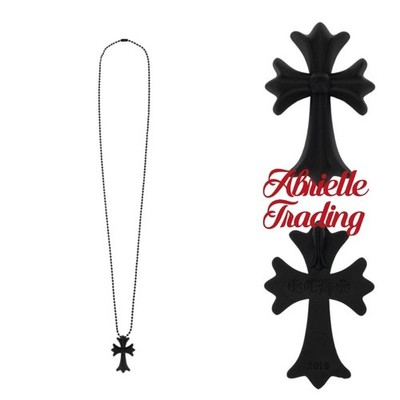 Chrome Hearts Silichrome CH Cross Pendant Black 2022/2023/2025 | eBay