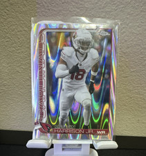 Topps Chrome 2025 Refractor Marvin Harrison Jr. Arizona Cardinals NFL Card