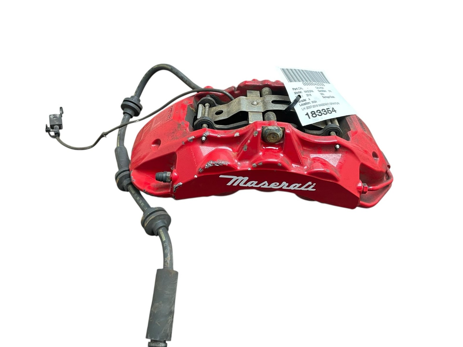 2007-2016 MASERATI GRANTURISMO 4.7L RWD LH FRONT LEFT BRAKE CALIPER OEM