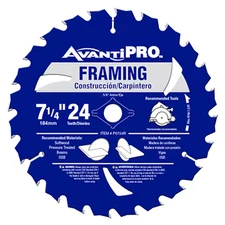 NEW! AVANTI PRO 7-1/4 in. x 24-Tooth Framing Circular Saw Blade