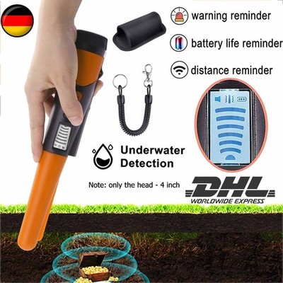 360° Handheld Pinpointer Pin Pointer Sonde Metalldetektor Untergrund Pinpointer