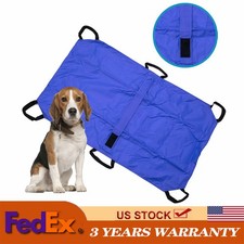 Large Dog Stretcher Nylon Pet Animal Emergency Rescue Transport Stretcher 110kg