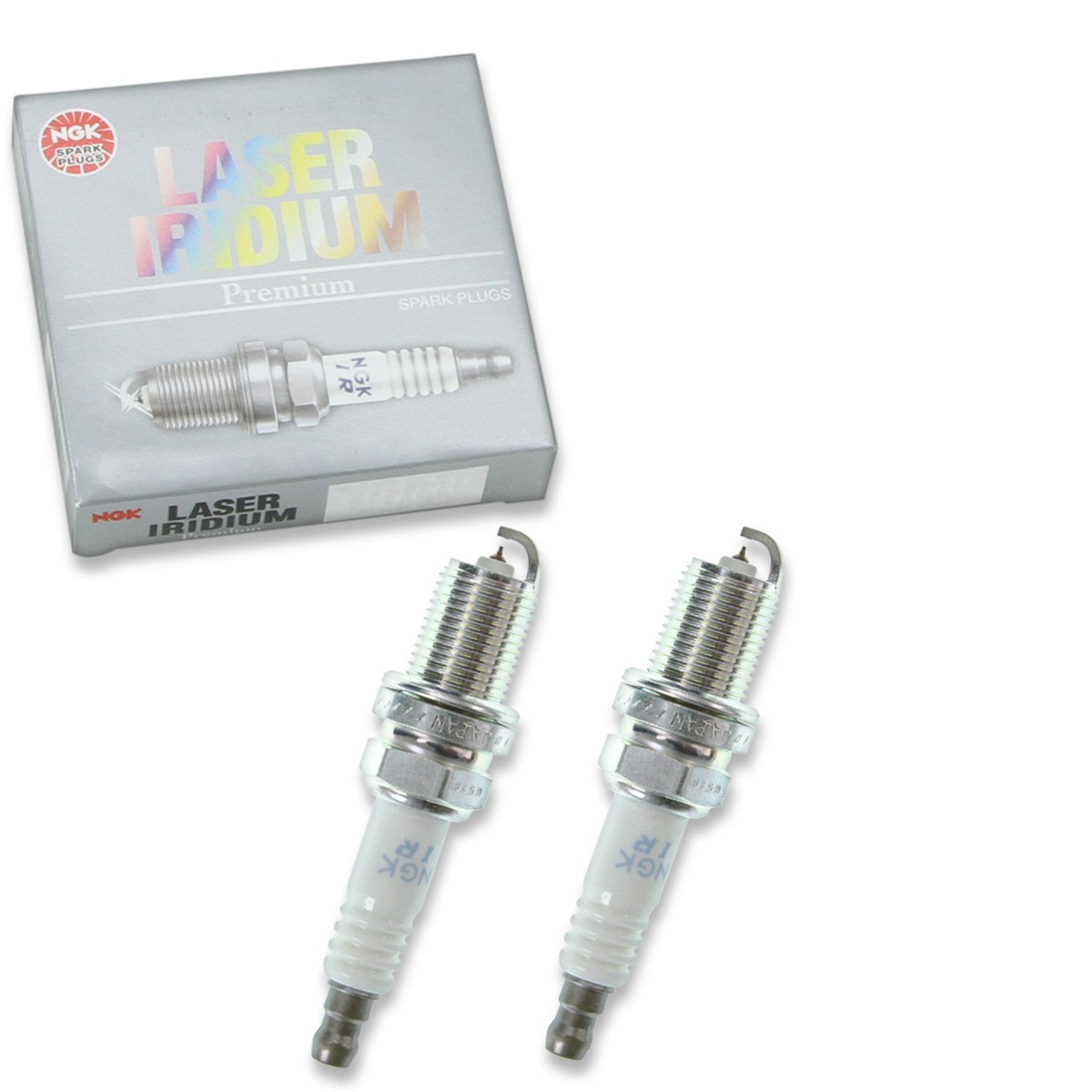 2 pc NGK 5344 IFR6D10 Laser Iridium Spark Plugs for PK20TT IK20TT A 003 159 ej