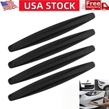 4pcs Rubber Car Bumper Guard Protector Sticker Car Front Rear Corner Guard Strip