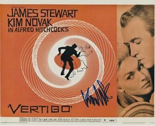 KIM NOVAK signed autograph 20x25cm VERTIGO in person autograph HITCHCOCK ACOA