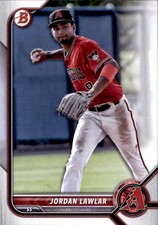 Jordan Lawler 2022 Bowman Prospect Card #BP-141