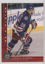 2001-02 ITG Be A Player Memorabilia Ruby 54/200 Radek Dvorak #2 18jy
