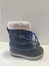 Sorel Kids Blue Snow Winter Boots Sz US 11 Waterproof