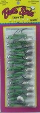 Betts 022GRRL-21N 1-1/4" 1/16 Oz Beetle Spin W/Leg Catpa/B Stri Card of 12