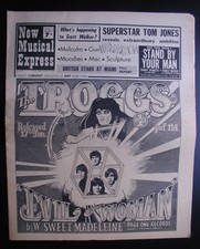 New Musical Express. January 18, 1969. The Troggs, Scott Walker, Fleetwood Mac