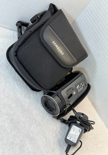 Samsung SMX-F33BN/XAA 8GB Flash Memory Camcorder 42x Intelli-Zoom Tested w/ Char