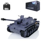 Henglong 2.4G 1/16 7.0 Plastic RTR German Stug III BB RC Tank Model 3868 IR Smog — photo 5