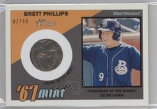 2016 Topps Heritage Minor League Edition Nickel 82/99 Brett Phillips #67M-BP b9e