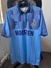 TOTTENHAM HOTSPUR THIRD 1991 - 1993 SOCCER JERSEY FOOTBALL SHIRT UMBRO sz L