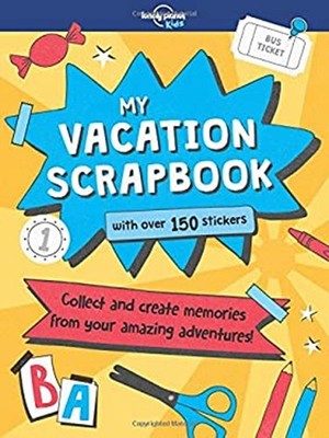 Lonely Planet Kids My Vacation Scrapbook Paperback Kim Hankinson