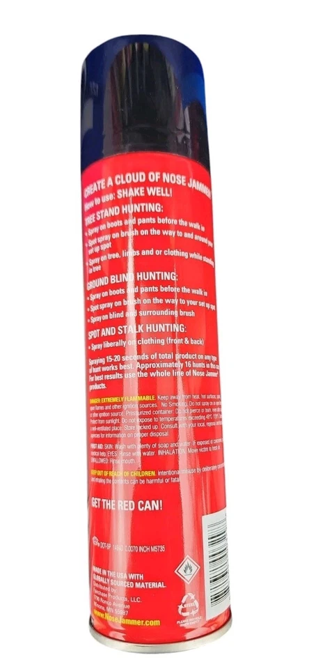 Nose Jammer Aerosol Field Spray Scent Blocker - 8oz. - 3298 - Image 2 of 2