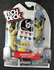 Tech Deck Darkstar PLG Bulldog Ultra Rare Series 3 Fingerboard Finger Skateboard
