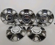 Set Of 5 Jeep 5gl69trmaa Oem 5 Lug Plastic 6 Center Hub Cap