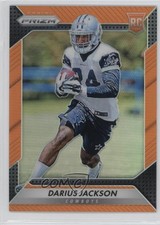 2016 Panini Prizm Rookie Orange Prizm 4/299 Darius Jackson #269 0b3