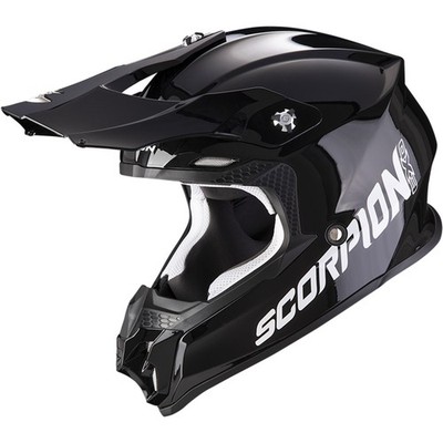 Motorcycle Helmet L - Scorpion VX-16 EVO Air Solid Cross Helmet Offroad Black