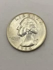 1964 D Washington Quarter  90% Silver -  UNC