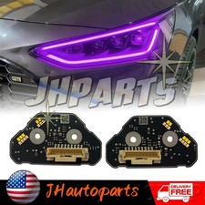 2pcs Purple Angel Eye Drl Led Boards For Ford Focus Mk4.5 St 2022 2pcs Purple Angel Eye Drl Led Boards For Ford Focus Mk4.5 St 2022