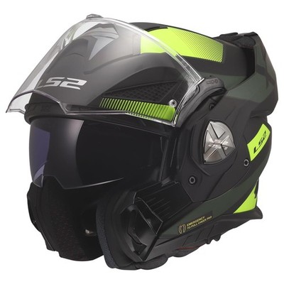 LS2 FF901 ADVANT X Flip Front Modular Motorrad Integralhelm NOVA Matt Fluo