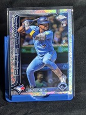 2025 Topps Chrome Logofractor Edition Leo Jimenez, Leo Jimenez #276 (RC)