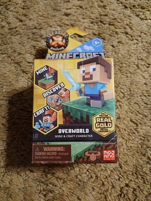 NEW! TREASURE X MINECRAFT Overworld Mine & Craft Character SEALED 