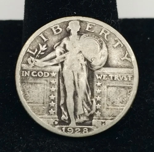 1928-D Standing Liberty Quarter VG #21372