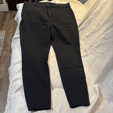 Gap Skinny Jeans Womens Size 16 Blue Dark Wash Denim Stretch Pockets Mid Rise