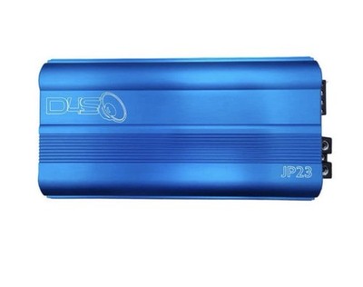 Down4sound JP23 V2 Monoblock Subwoofer Amplifier Blue 2800W Rms 1-Ohm Car Audio