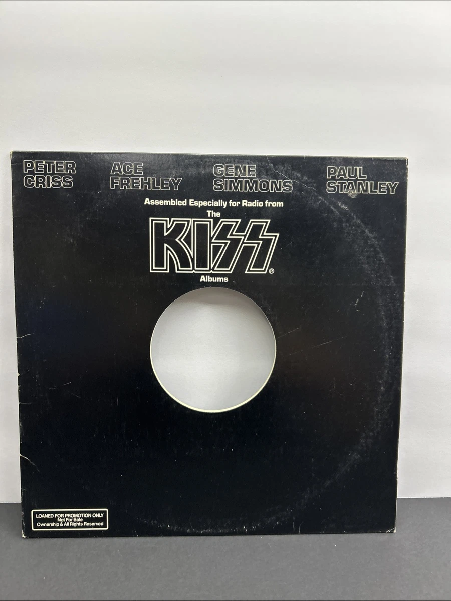 KISS RARE Vintage Assembled Radio Promo Only 1978 Vinyl 12