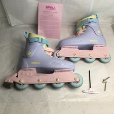 Impala Womens Lightspeed Inline Skates Fairy Floss Size 8 Pastel Roller Blades